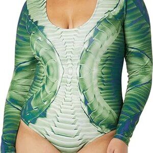 MAKING THE CUT SEASONG 2 EPISODE 6 PRINTED BODYSUIT BY GEORGIA'S WINNING LOOK